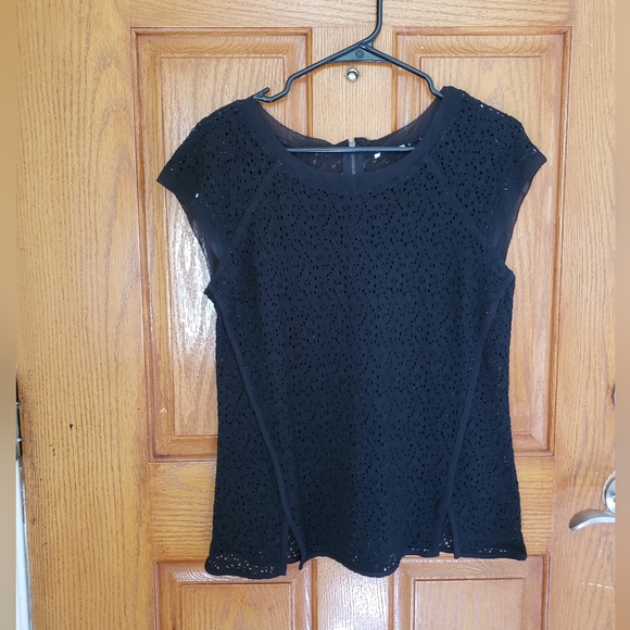 NWOT banana Republic full lace overlay top - Picture 7 of 16